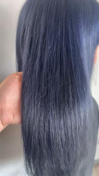 ロング カラー 🫧ブリーチ/透明感 カラー/メンズ/みきのヘアスタイル