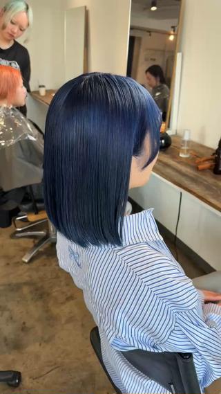 ミディアム カラー 🫧ブリーチ/透明感 カラー/メンズ/みきのヘアスタイル