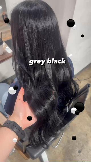 ロング カラー 🫧ブリーチ/透明感 カラー/メンズ/みきのヘアスタイル