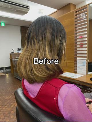 ショート カラー パーマ Paddle所属・似合わせレイヤー/ ニュアンスパーマ高倉のヘアスタイル