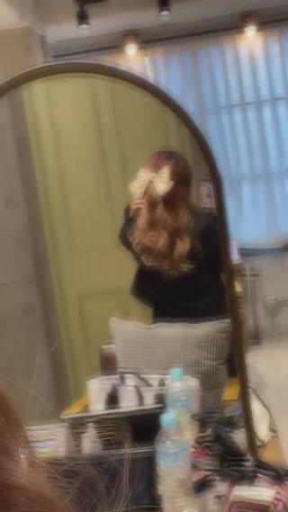 ロングは巻き髪がカワイイ