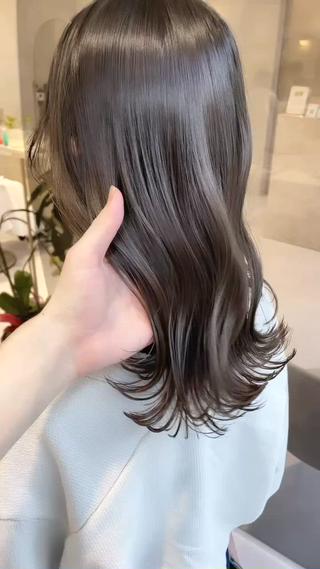 ブリーチなしシアーグレージュ♪ 