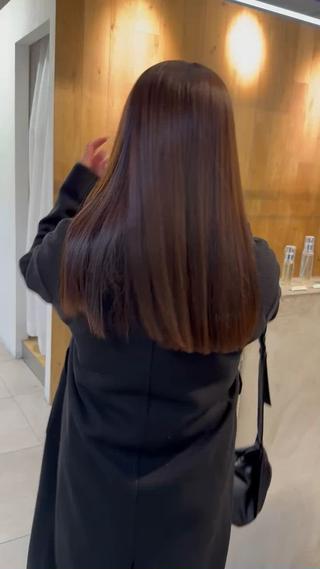 艶縮毛矯正♡
ナチュラルに、極めて地毛に近い縮毛矯正が得意です