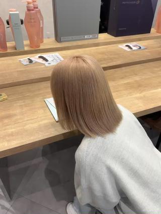 ブリーチ　髪質改善　黒染め落とし 