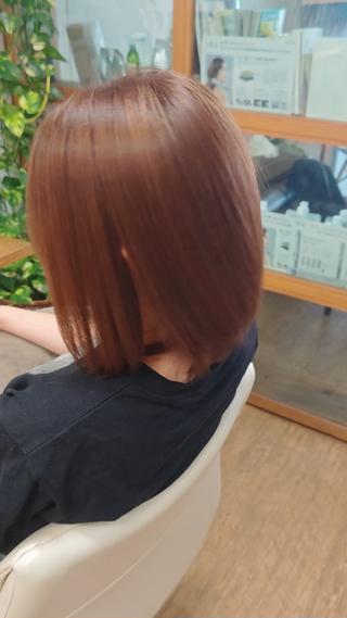 ミディアム 石原 生太  のヘアスタイル