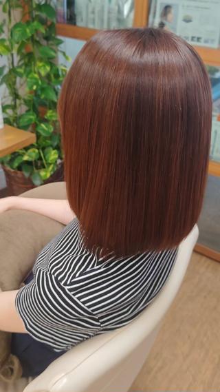 ミディアム 石原 生太  のヘアスタイル