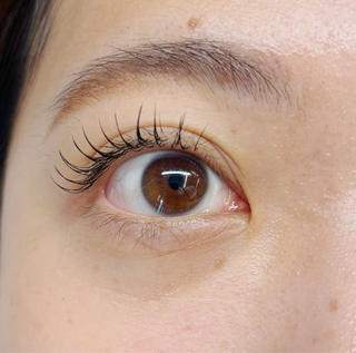 Cカールで自まつ毛よりも少し長い9、10mmでナチュラル盛れに♡ 