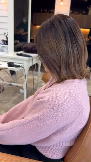 ミディアム ヘアアレンジ 塚本/豊橋メンズ特化 パーマ、ヘッドスパのヘアスタイル