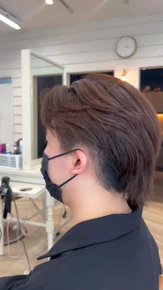 ショート メンズ 塚本/豊橋メンズ特化 パーマ、ヘッドスパのヘアスタイル