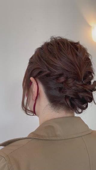 ヘアアレンジ PazRood 山下のヘアスタイル
