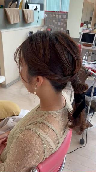 ヘアアレンジ PazRood 山下のヘアスタイル