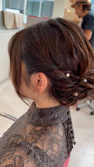 ヘアアレンジ PazRood 山下のヘアスタイル