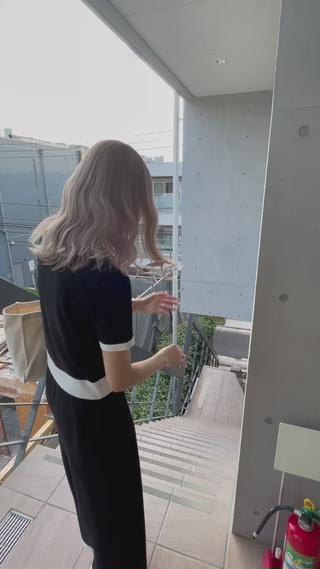 ホワイトベージュ
ブリーチ2回以上