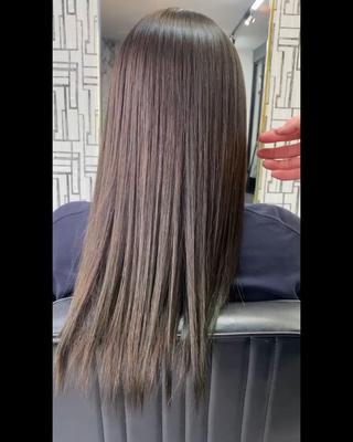 オリーブカラー×髪質改善