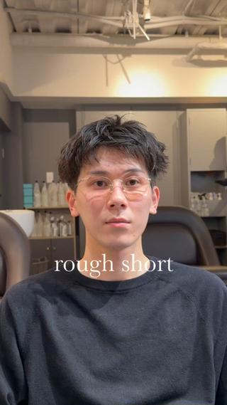 ショート メンズ 大阪茶屋町 メンズカット関田拳のヘアスタイル