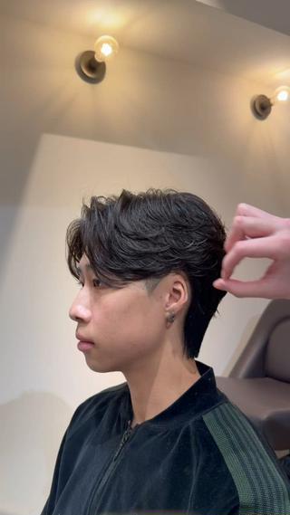 大阪／梅田/茶屋町/メンズカット／メンズパーマ/ニュアンスパーマ/スパイキーショート／フェザーパーマ 