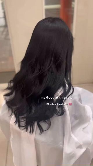 ブルーブラック得意です(⊃⸝⸝◜~◝⸝⸝⊂) 