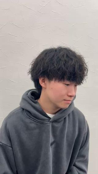 ショート パーマ メンズ メンズ特化美容師 yuuriのヘアスタイル