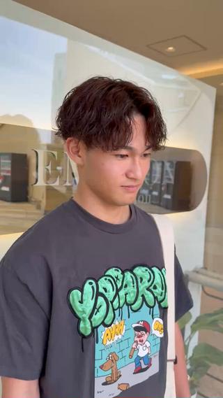 ショート パーマ メンズ メンズ特化美容師 yuuriのヘアスタイル