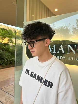 ショート パーマ メンズ メンズ特化美容師 yuuriのヘアスタイル