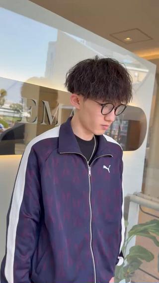 ショート パーマ メンズ メンズ特化美容師 yuuriのヘアスタイル