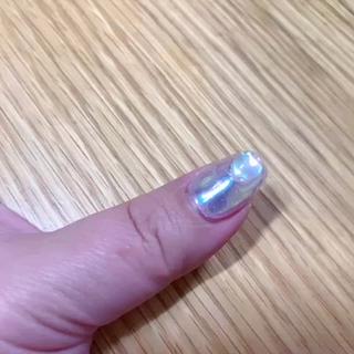 氷ネイル新メニュー用に試作中
 