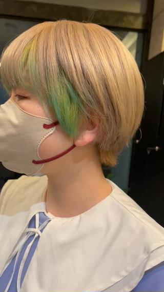 ショート 坂谷 BUCKS/縮毛矯正のヘアスタイル