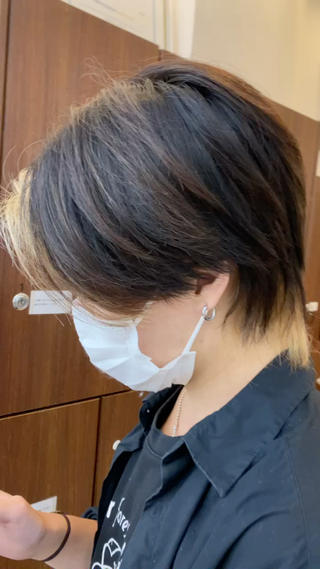 ショート メンズ 市川 博紀 店長のヘアスタイル