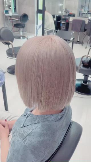 ショート カラー 【毎朝セット3分】 メンズパーマ　真人のヘアスタイル