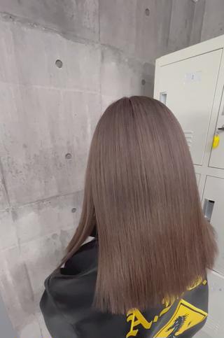 ミディアム カラー 【毎朝セット3分】 メンズパーマ　真人のヘアスタイル