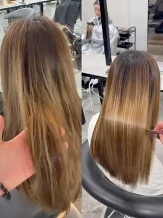 どんな髪も、思わず触れたくなる艶髪へ
広がり・うねり・パサつきでお悩みの方へ。
ダメージを最小限に抑えながら、
柔らかく自然なストレートに仕上げます◎
︎ 朝のアイロン時間を減らしたい
︎ 真っ直ぐすぎる縮毛は嫌
︎ カラーも同時に楽しみたい
そんな方はぜひ一度お任せください
一人一人の髪質に合わせて
薬剤選定からこだわっています。
ご予約はプロフィールのリンクから
#京都美容室
#河原町美容室
#京都河原町
#縮毛矯正
#髪質改善
#艶髪
#美髪
#ストレートヘア
#艶カラー
#髪質改善トリートメント
#ブリーチ毛縮毛矯正
#美容師さんと繋がりたい
#京都美容師