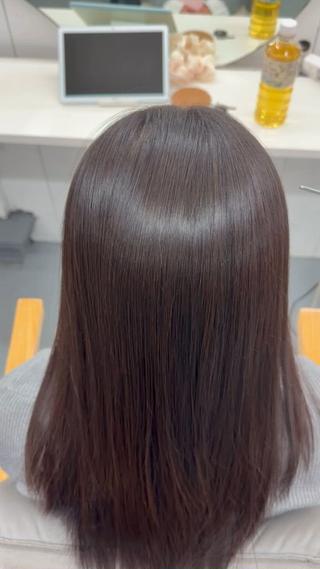 ミディアム 亀田 泰生のヘアスタイル