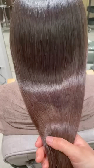 髪質改善トリートメントでサラサラに仕上がります 