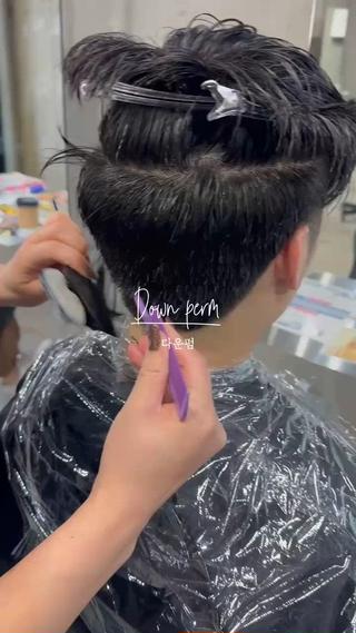 パーマ 本場韓国ヘア特化 아이비/Aibiのヘアスタイル