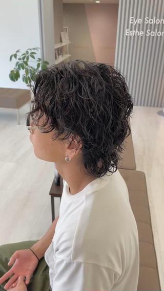 パーマ メンズ メンズ特化型/高岡 近藤 空/EARTHのヘアスタイル