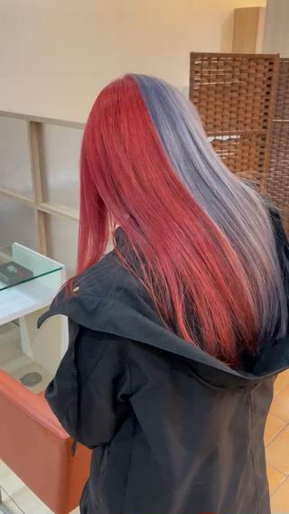 デザインカラーもお任せ下さい
こちらはブリーチ1回でできるカラーです
モデルさん募集中です(^^)
お気軽にお問い合わせ下さい