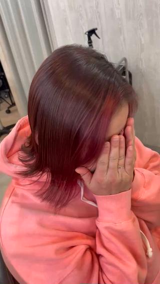 カラー 🤍ななこ🤍 カラーモデル募集✌️のヘアスタイル