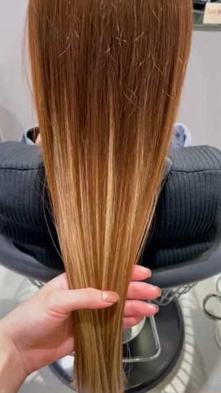 髪質改善トリートメントです！髪の毛サラサラツヤツヤにします！ぜひよろしくお願いします️ 