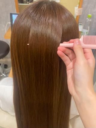 ロング カラー 🦋HANA🦋 𓂃 稲毛駅徒歩1分のヘアスタイル