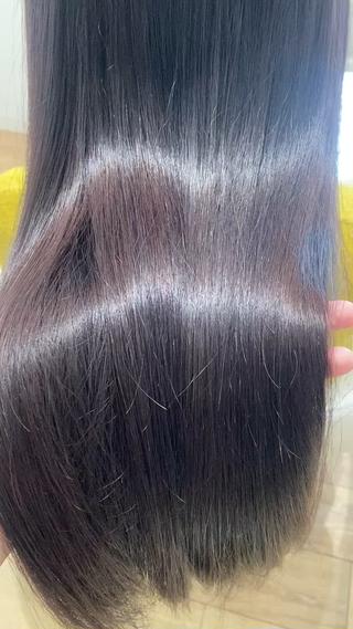 ロング カラー 🦋HANA🦋 𓂃 稲毛駅徒歩1分のヘアスタイル