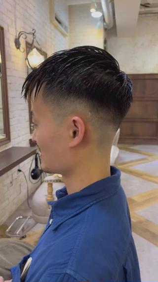 メンズ セン北徒歩５分 キシタクのヘアスタイル