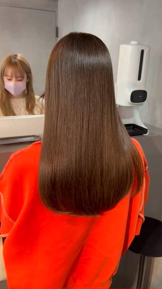 ロング ボブ/髪質改善/ ミディアム/浅川俊輝のヘアスタイル