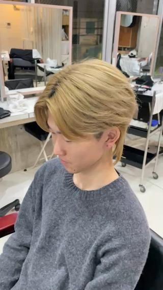 ショート PERCUT 中島快のヘアスタイル