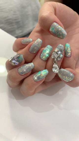 ＃韓国ネイル　#パラジェル　#使い放題　#パールネイル　#ニュアンス　#表参道 