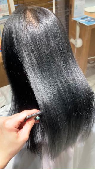 ロング カラー ボブ 西宮北口/みなみのヘアスタイル