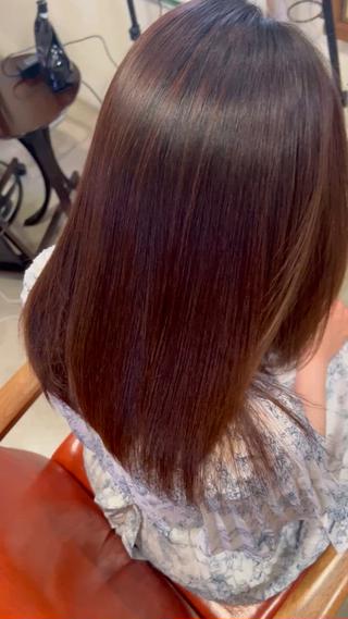 髪質改善ストレート
