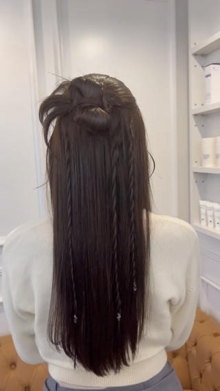ロング 🌟天王寺ヘアセット 🥑アレンジ師🌟のヘアスタイル