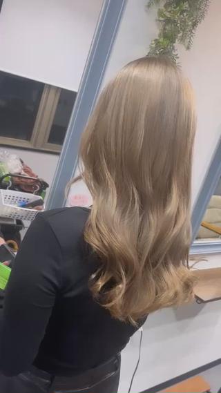 ロング カラー Sherry大国町所属・Sherry大国町 HIKARUのヘアスタイル