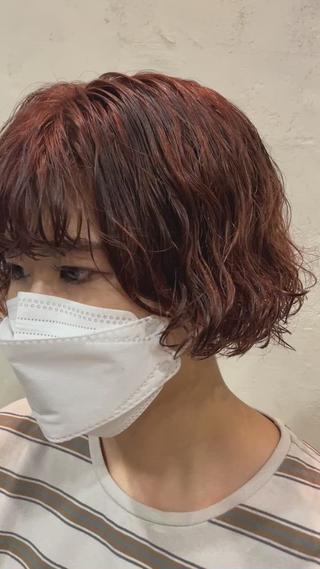 パーマ Door所属・高橋 りかのヘアスタイル