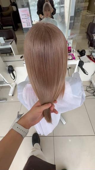 ロング カラー happiness西大寺店所属・ショートショートボブ うるはのヘアスタイル